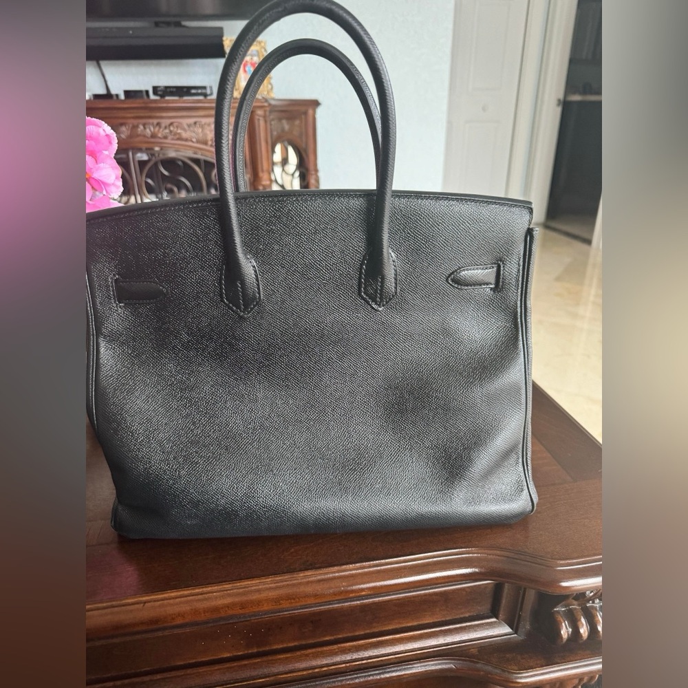 Hermes Birkin 35 Black Veau Epsom with gold hardware - Picture 3 of 17